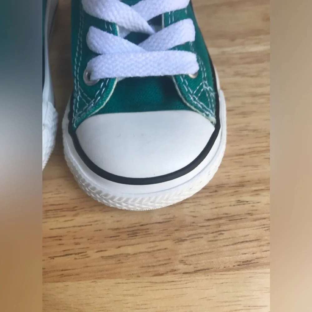 Converse Chuck Taylor Ox Low Sneaker Green Size: US Toddler 6 EUR 22 CM 13